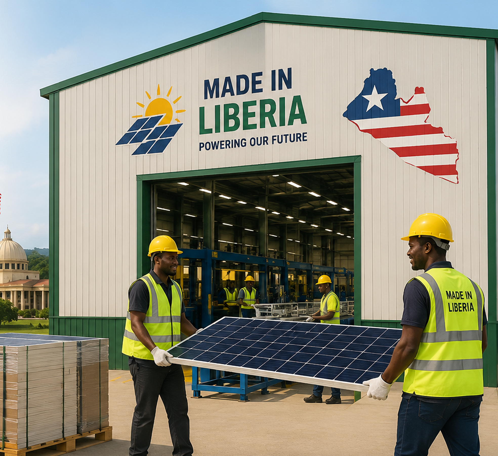 family-with-solar-energy-access